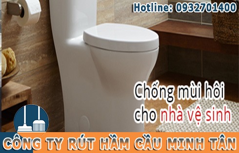 Xử l&yacute; m&ugrave;i h&ocirc;i bồn cầu toilet bằng h&oacute;a chất đ&aacute;nh sạch m&ugrave;i h&ocirc;i tại Huyện Cần Giờ.
