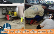 Chi phí thông cống nghẹt khu chung cư Quận Tân Phú giá rẻ
