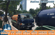 Hút hầm cầu Biên Hòa Đồng Nai giá 100k hôm nay 0932701400
