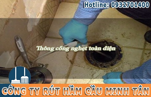 Th&ocirc;ng cống nghẹt khu chung cư Quận 6 xử l&yacute; triệt để bảo h&agrave;nh 6năm