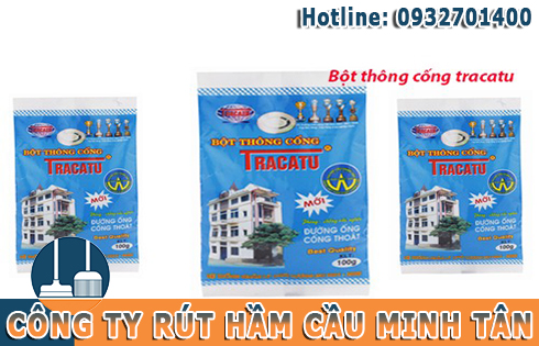 Bột th&ocirc;ng cống Tracatu 100g (Xanh da trời) được sản xuất đạt ti&ecirc;u chuẩn chất lượng cao, c&oacute; t&aacute;c dụng chống tắc nghẽn v&agrave; th&ocirc;ng đường ống cống tho&aacute;t nước, ph&acirc;n hủy c&aacute;c tạp chất hữu cơ g&acirc;y tắc nghẽn cống như: