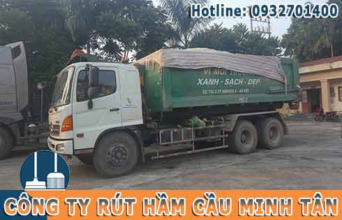 Đơn gi&aacute; dịch vụ h&uacute;t chất thải nguy hại của c&ocirc;ng ty Minh T&acirc;n.