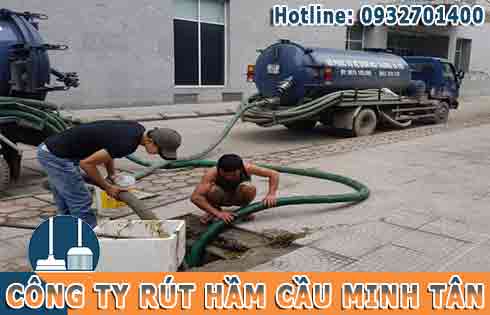Tìm hiểu bảng giá rút hầm cầu khu công nghiệp giá rẻ Minh Tân.