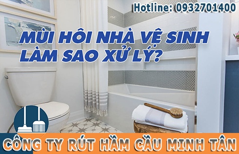 Nh&agrave; vệ sinh chung cư c&oacute; m&ugrave;i chua l&agrave; bị g&igrave; c&aacute;ch khắc phục