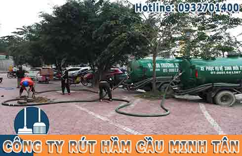 Bảng Giá Hút Rút hầm cầu khu công nghiệp 1 Khối 100K 0932701400