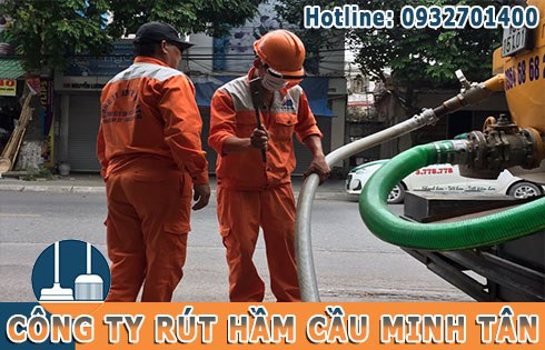 C&ocirc;ng Ty Minh T&acirc;n Chuy&ecirc;n R&uacute;t Hầm Cầu G&iacute;a Rẻ Tại Quảng Ng&atilde;i Cam Kết Sạch Sẽ.