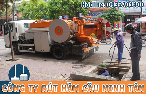 Quy tr&igrave;nh dịch vụ th&ocirc;ng cầu cống nghẹt tại Quận 6 của Minh T&acirc;n r&otilde; r&agrave;ng v&agrave; minh bạch: