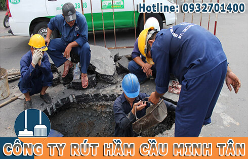 Dịch vụ th&ocirc;ng cống nghẹt tại quận 12 của C&ocirc;ng ty TNHH vệ sinh m&ocirc;i trường Minh T&acirc;n.