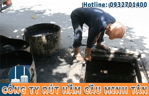 Quy tr&igrave;nh th&ocirc;ng cống nghẹt tại TPHCM quận B&igrave;nh T&acirc;n của c&ocirc;ng ty Minh T&acirc;n:
