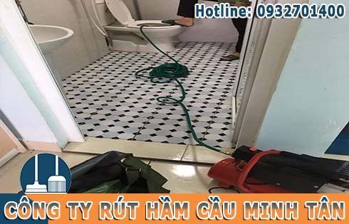 Xử l&yacute; hầm cầu bị nghẹt với c&ocirc;ng ty Minh T&acirc;n?
